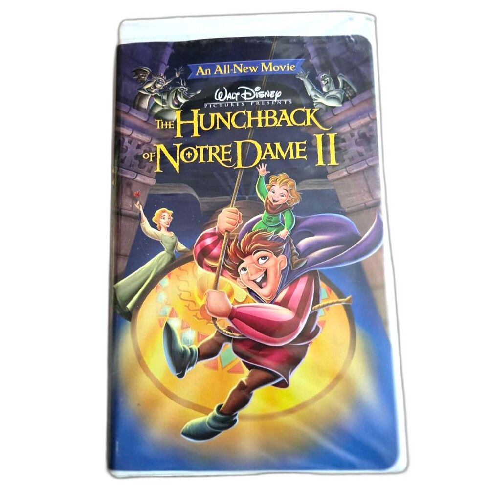 The Hunchback of Notre Dame II 2002 VHS Disney Animated Sequel